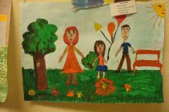 Награждение победителей конкурса детского рисунка «Моя семья»